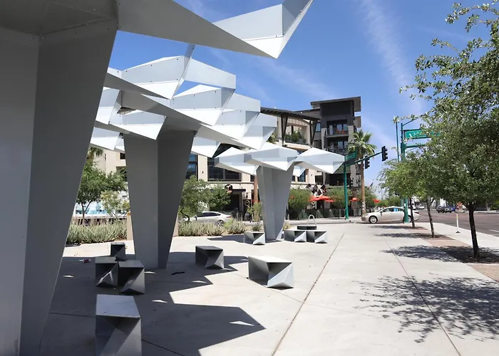 Apartamento Bright Micro-flat Steps From Dtph Pool & Parking Phoenix